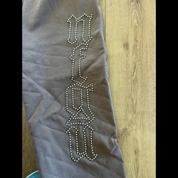 Darc Sport brown studded sweatpants - Picture 3 of 8